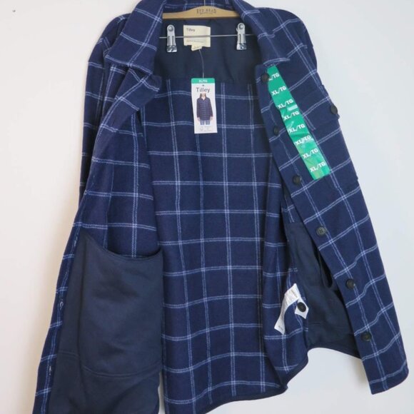 NWT Tilley Women's Shacket Wool Blend– Size XL - Picture 7 of 9